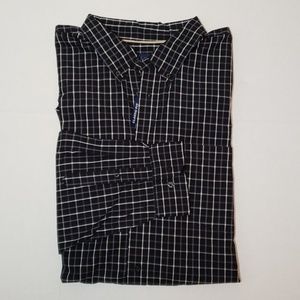 Basic Editions Long Sleeve Button Down Shirt